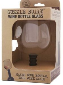 ORIGINAL GUZZLE BUDDY® - Wine Bottle Glass